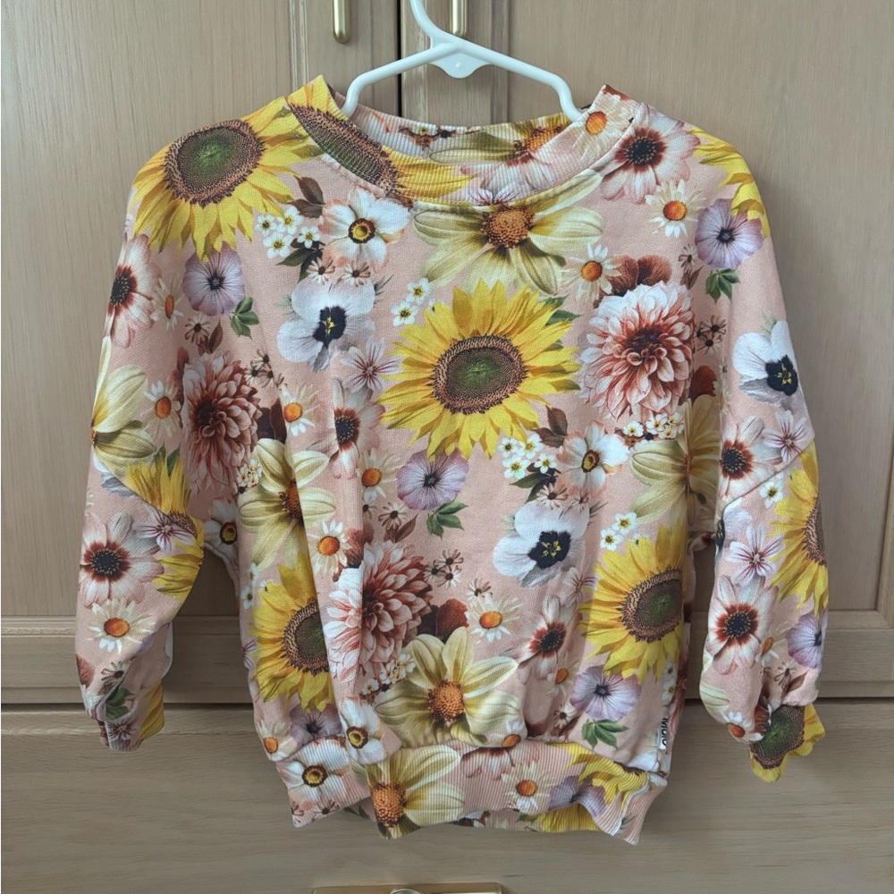 Milo Floral Pullover Sweatshirt